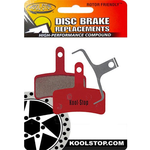 Brake Pad, Kool Stop Tektro D40.11 R1-130S-Dorado HD-E710 - Black - Organic}, Black