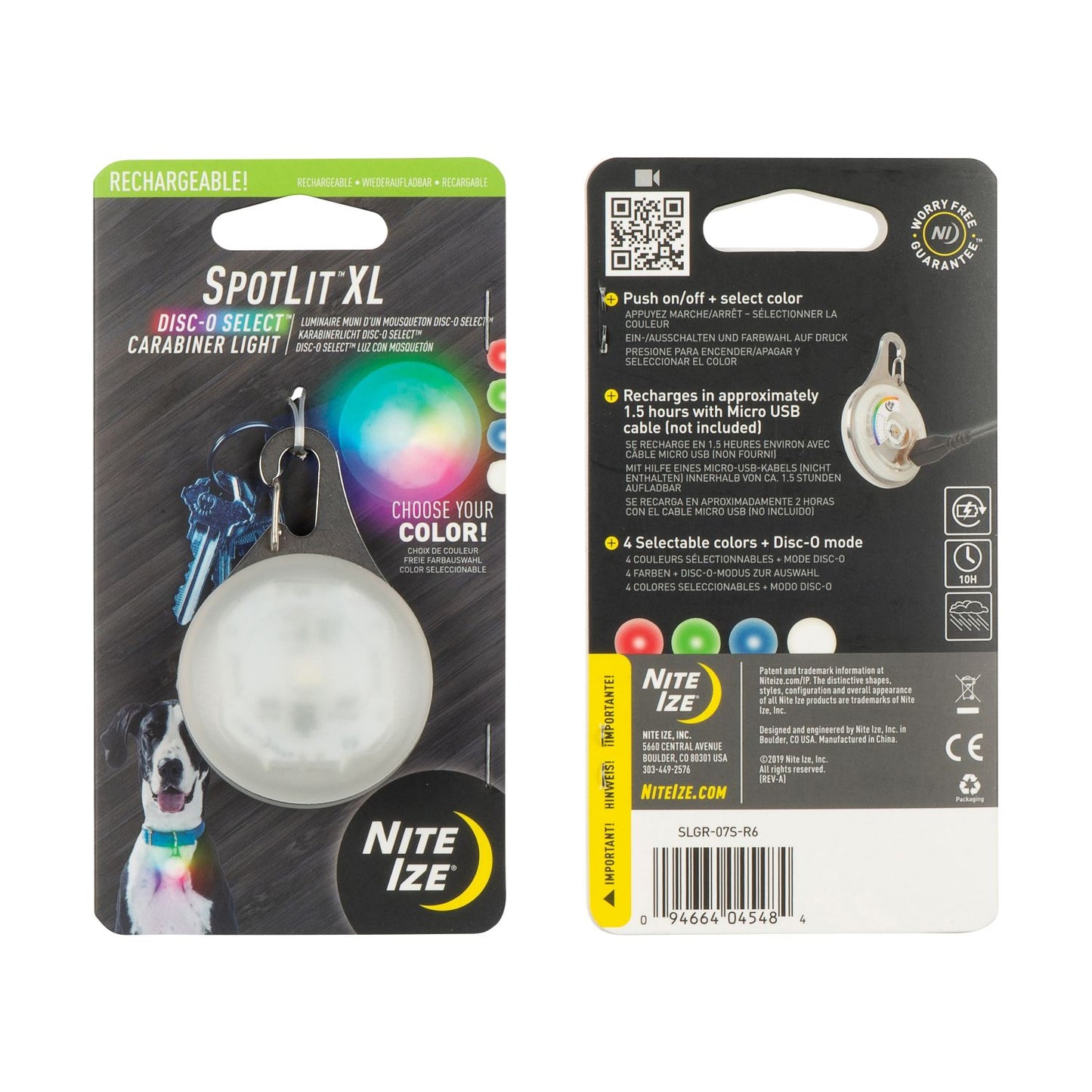 Light, Nite Ize SpotLit XL Dog Clip light