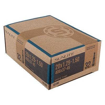 Tube, 20x1.25-1.50 Sunlite  Presta (406x32-37) PV 32mm 0d