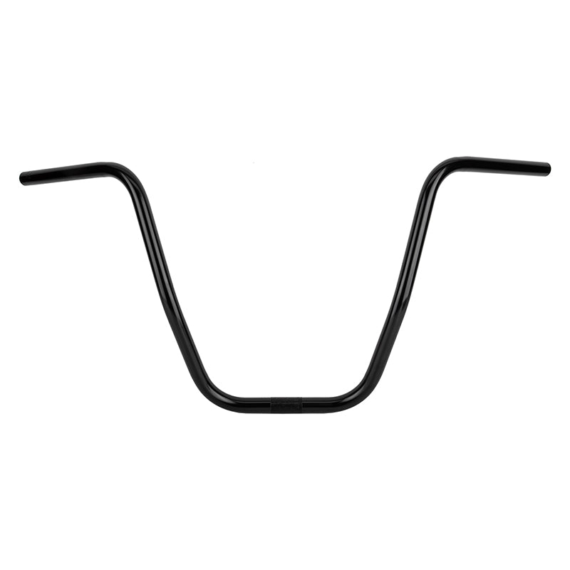 HANDLEBAR Sunlite 7/8in 32in Rise 13.5in Black Steel Cruiser