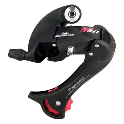 Derailleur, SUNRACE RDM37 SGS 7s DIRECT BKw/REMOVABLE HANGER