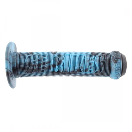 Se Bikes Bike Life Grips W/ Flange Blue Swirl 138mm
