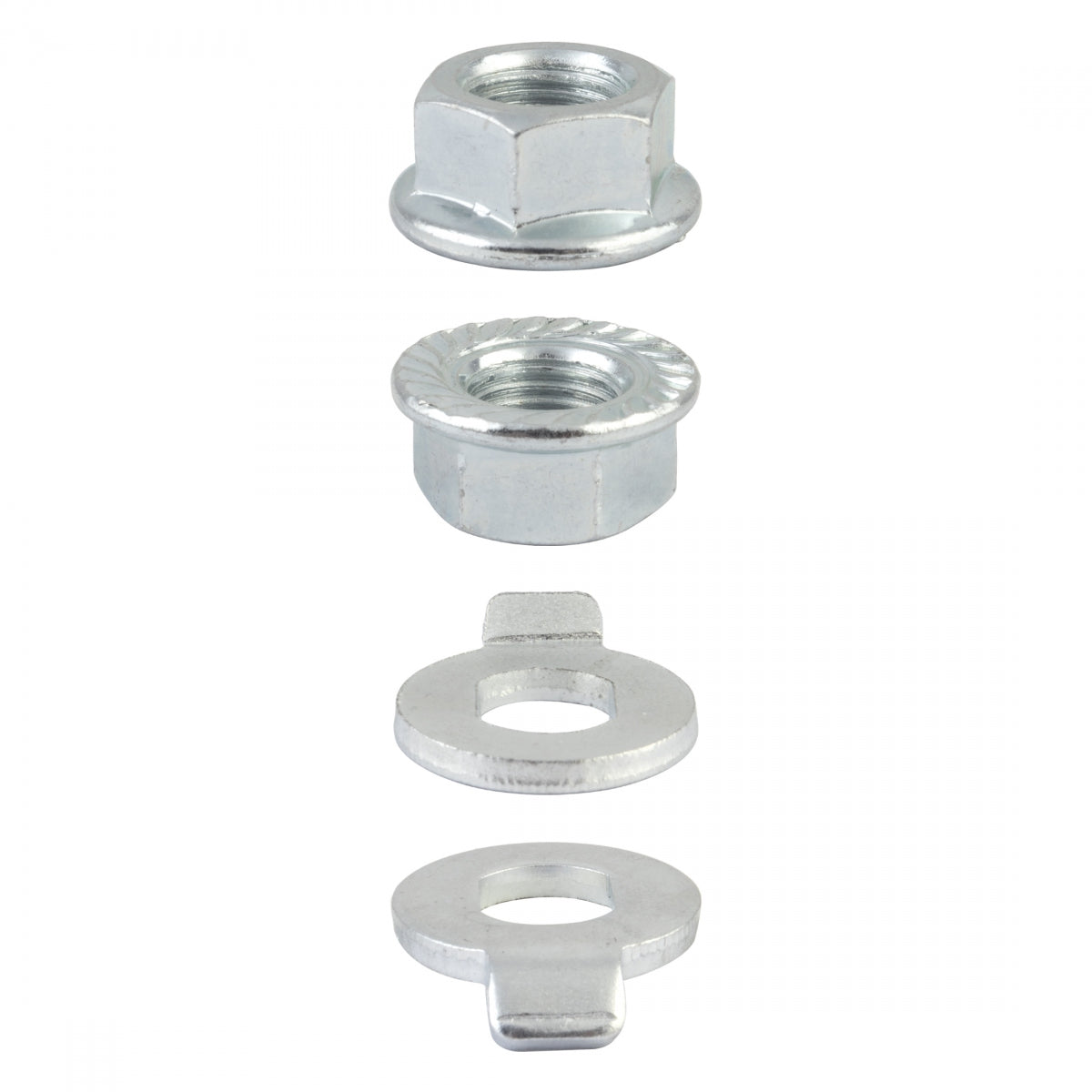HUB AXLE NUT SUNLT EBIKE M12x1.25mm FLANGED
