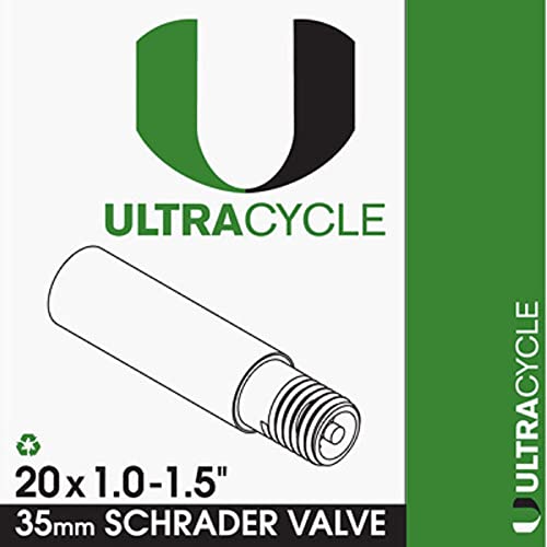 Tube, ULTRACYCLE 20" X 1.0-1.5' 35 Mm  Schrader Valve Bicycle Tire Inner