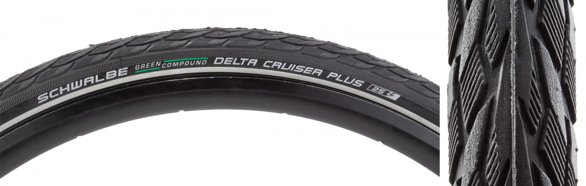 TIRE SCHWALBE DELTA CRUISER PLUS 26x1.75 ACTIVE