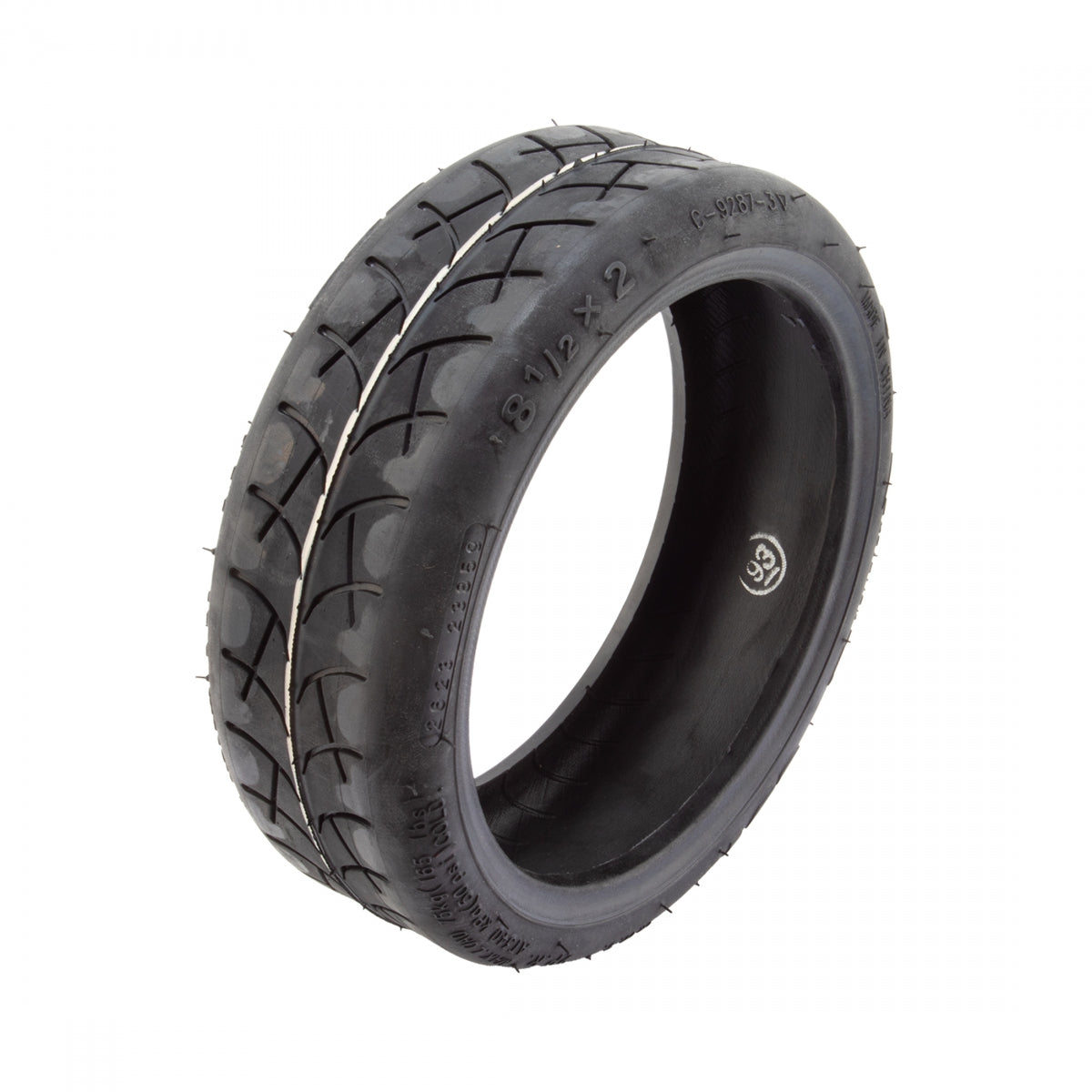 TIRE  8-1/2x2 CST SCOOTER BK/BK C9287 WIRE