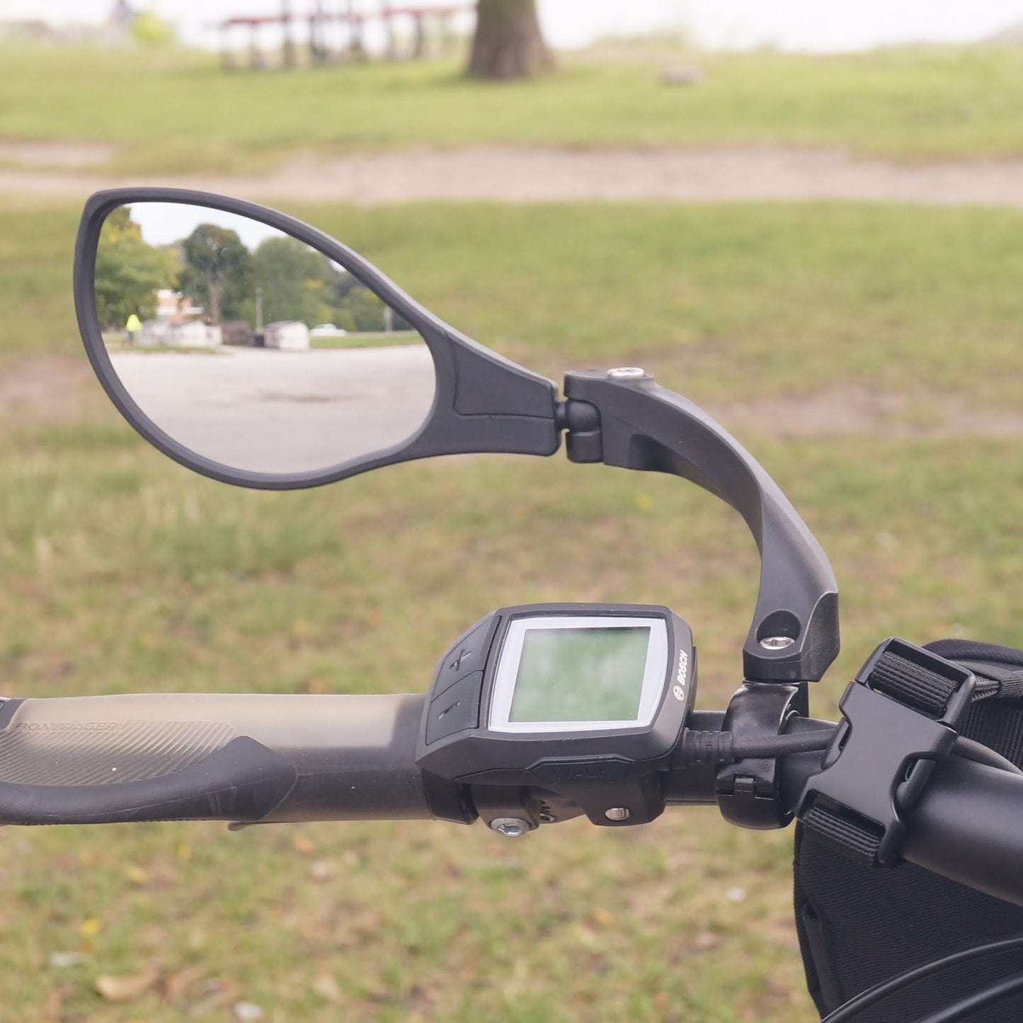 Bikase Handle Bar Mirror HD Glass (RH)