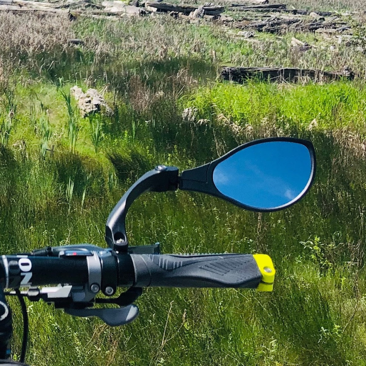 Bikase Handle Bar Mirror HD Glass (RH)