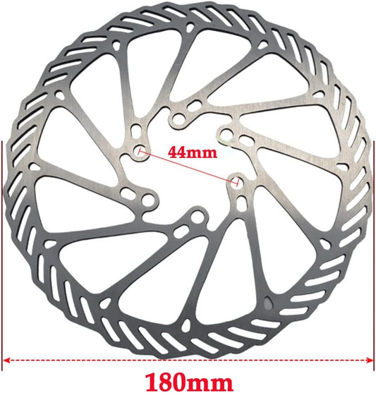 Rotor, Dymoece 6-bolt disc brake rotor 180mm