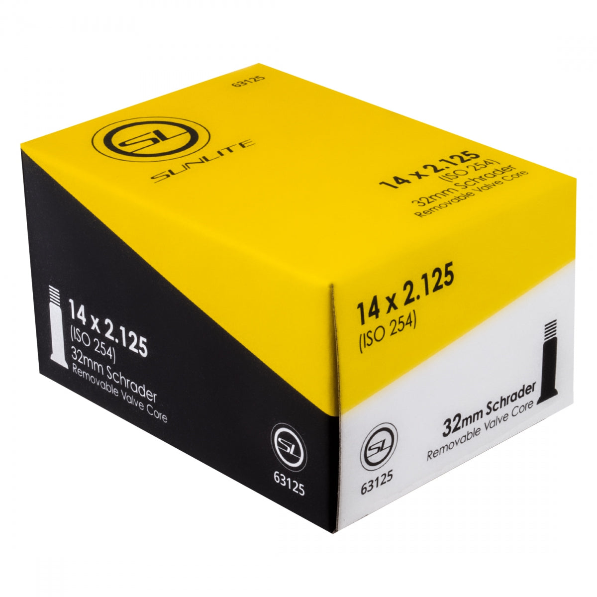 Tube, 14x2.125 Sunlite, SV