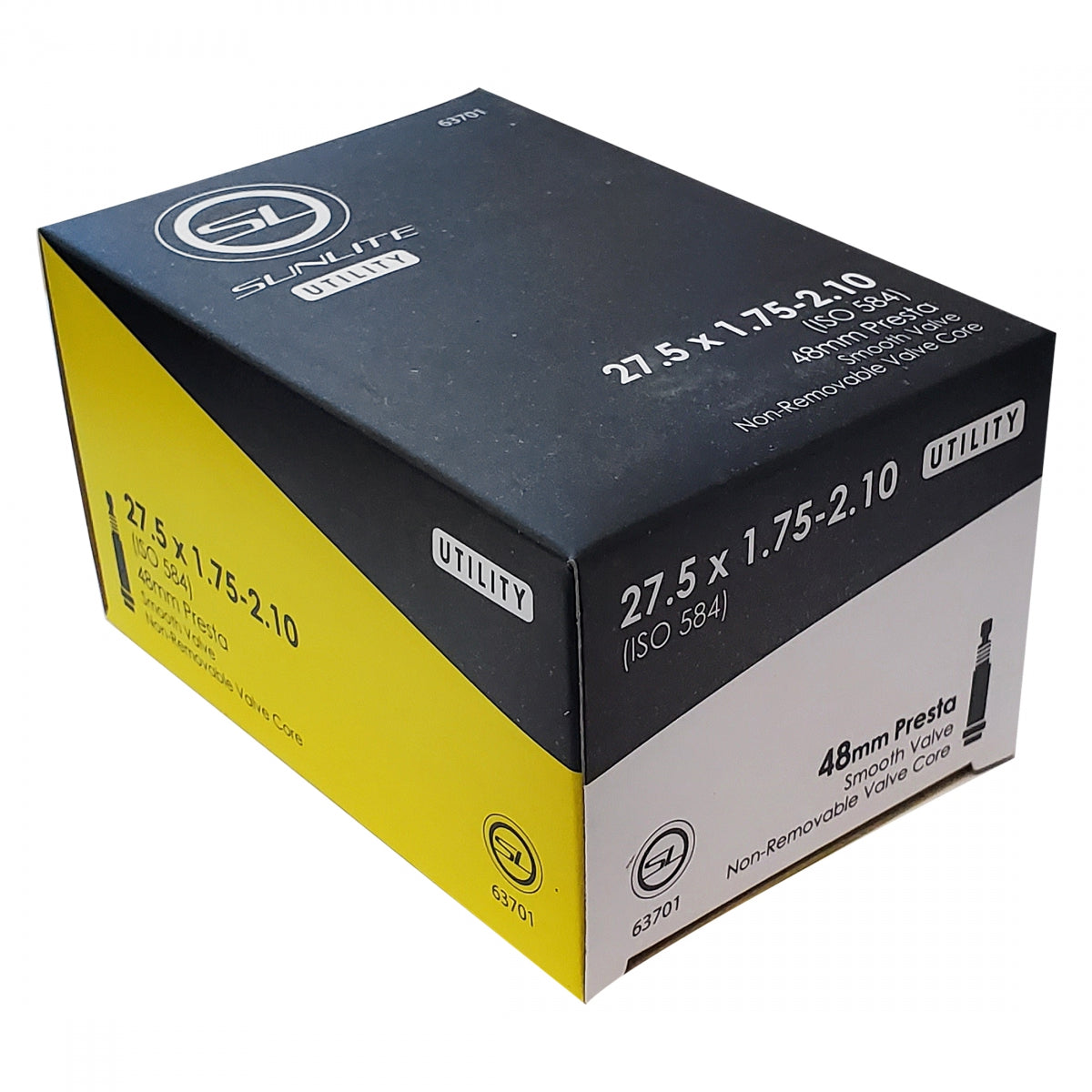 Tube, 27.5x1.75-2.10 Sunlite Presta