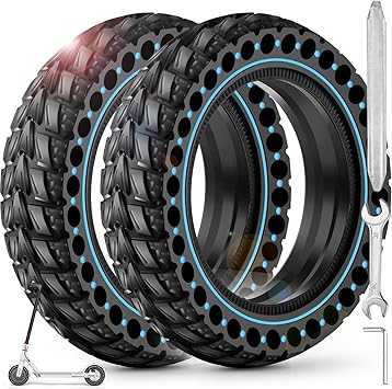 Tire, 8.5x2 Tubeless Solid for Scooter