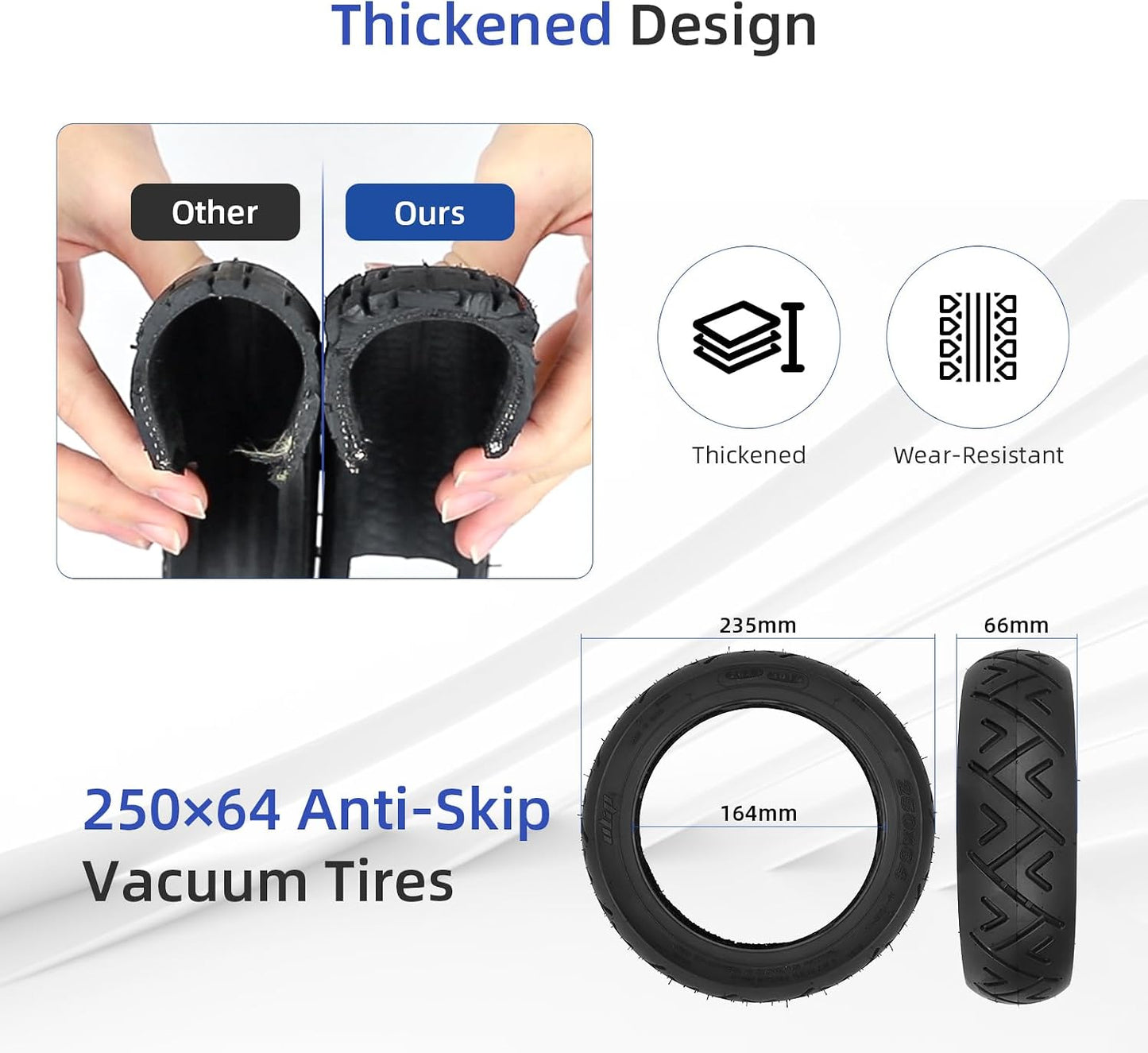 Tire, Ulip 250x64 city road Vacuum Tire