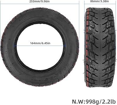 Tire, 11" 70/80-6.5 Tubeless for Scooter