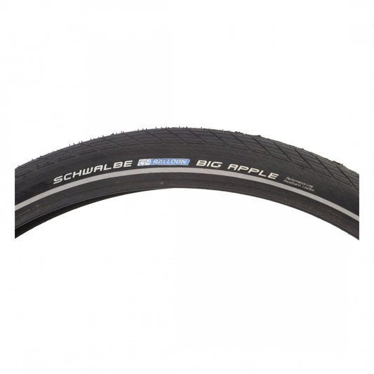 TIRE SCHWALBE BIG APPLE 28x2.15 BK REFL(622-55)