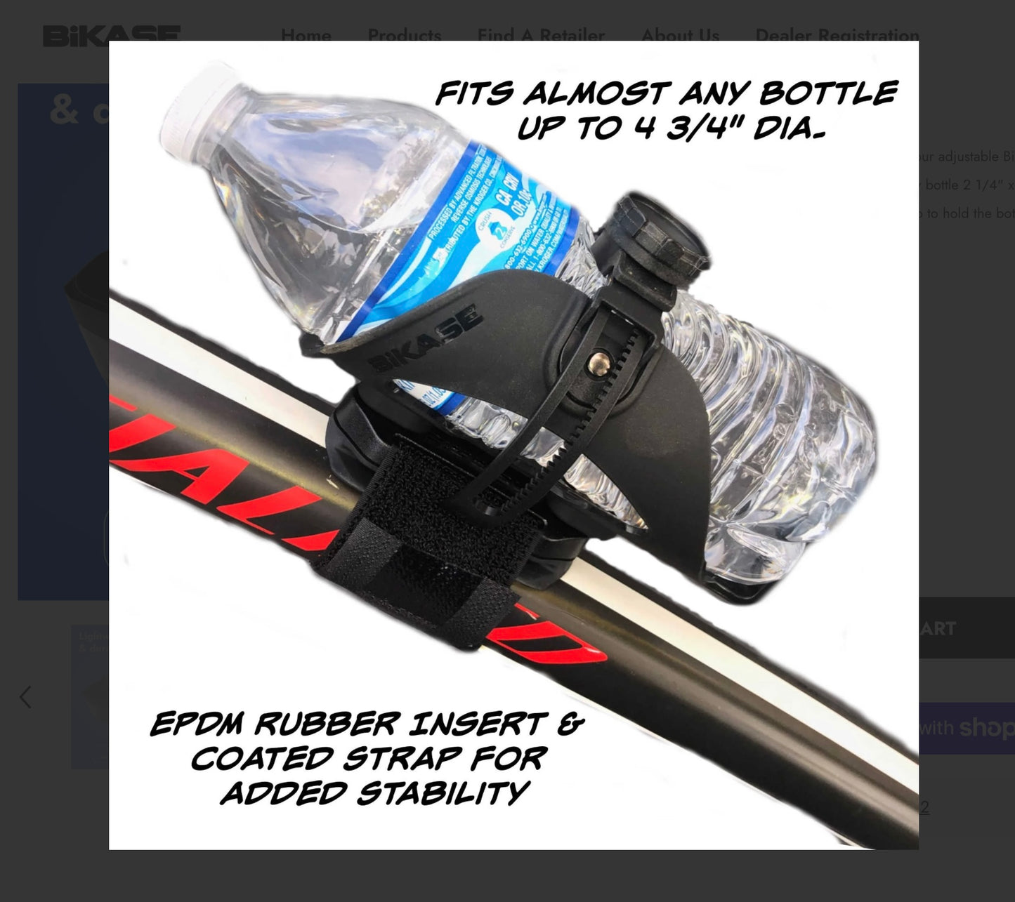 Bikase ABC Cage + Anywhere Strap