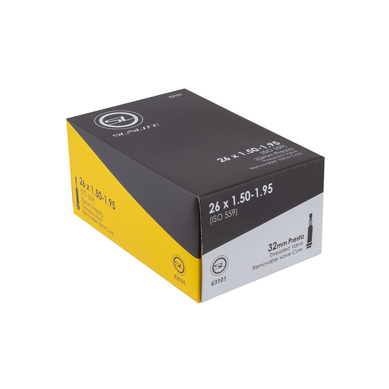 Tube, 26x1.50-1.95 Sunlite  PV 32mm 0d