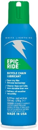 Lubricant, White Lightning Epic Ride Chain Lubricant