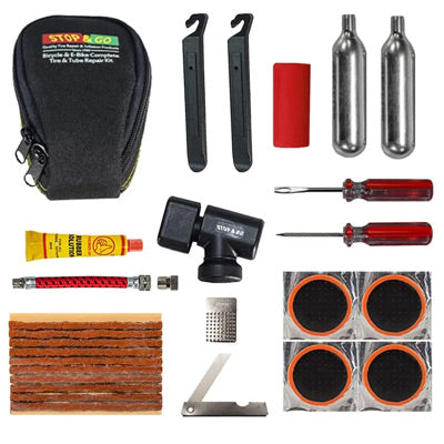 E-BIKE TIRE & TUBE REPAIR, Stop and Go
