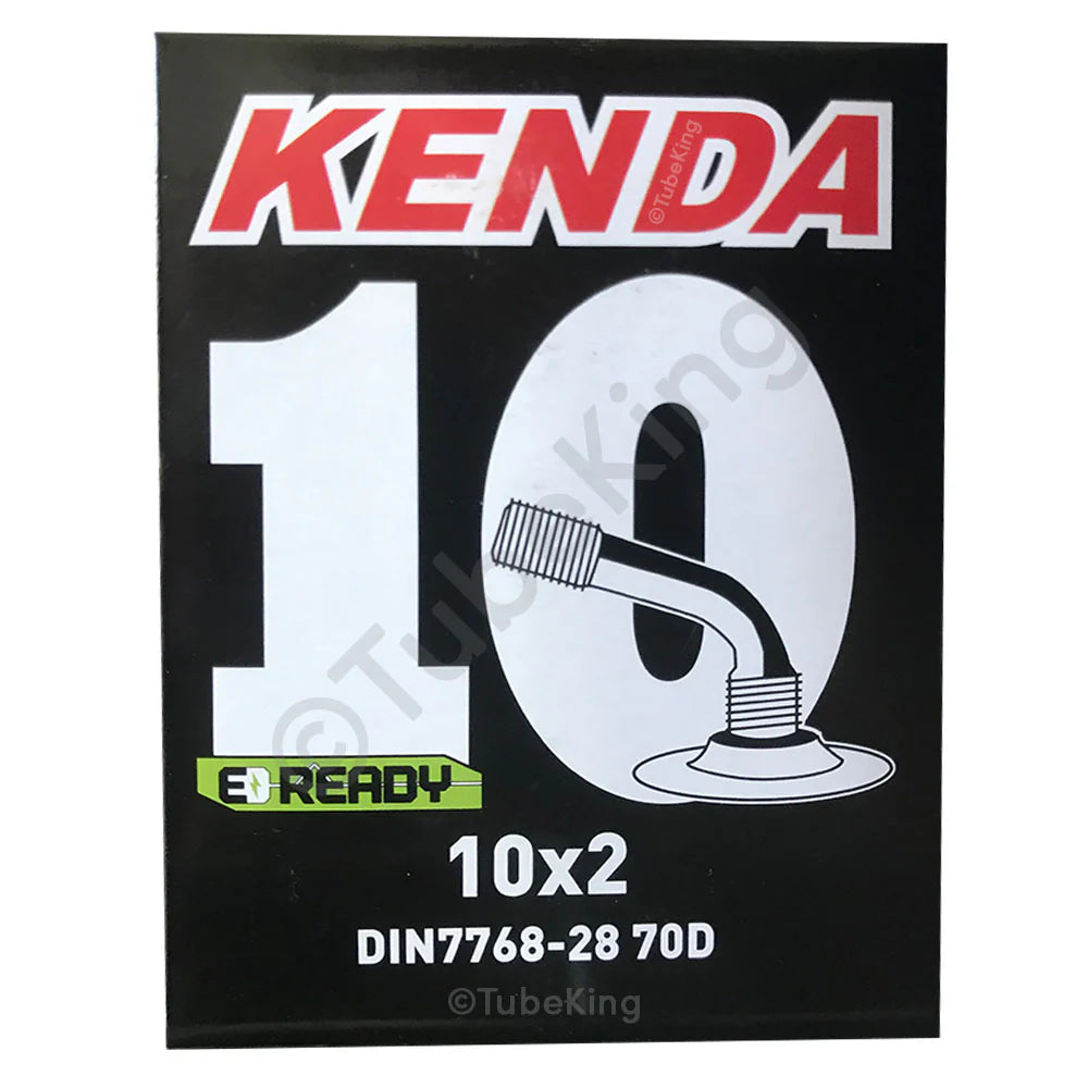 Tube, 10 x 2.0" Kenda - Schrader Valve 90-Degree